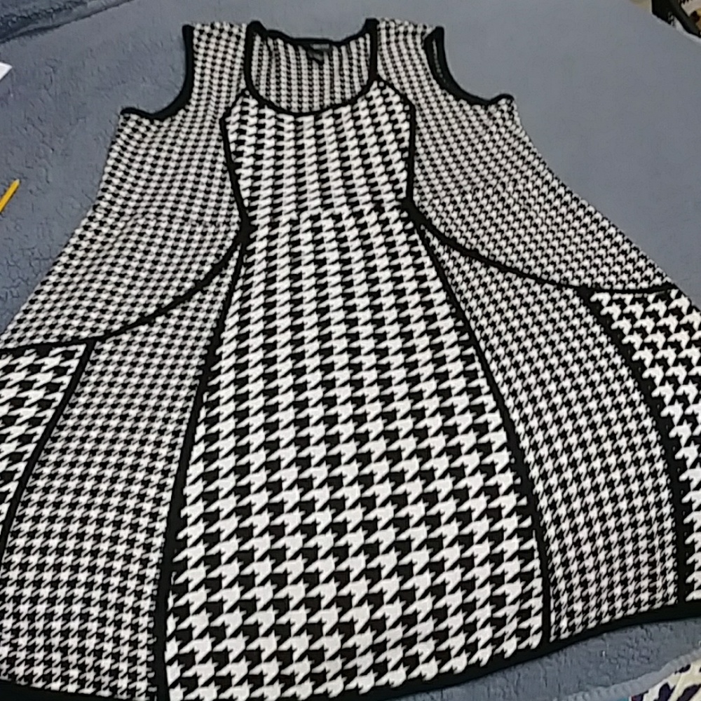 Houndstooth dress